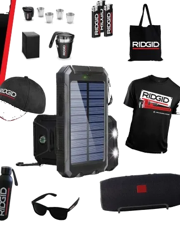 RIDGID darčeky k 100. výročiu